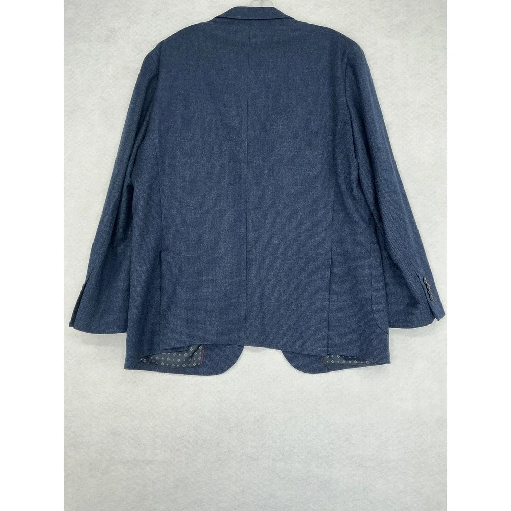Jos. A. Bank Sport Coat Mens 44R Blue 1905 Tailored Fit Wool Blend Blazer